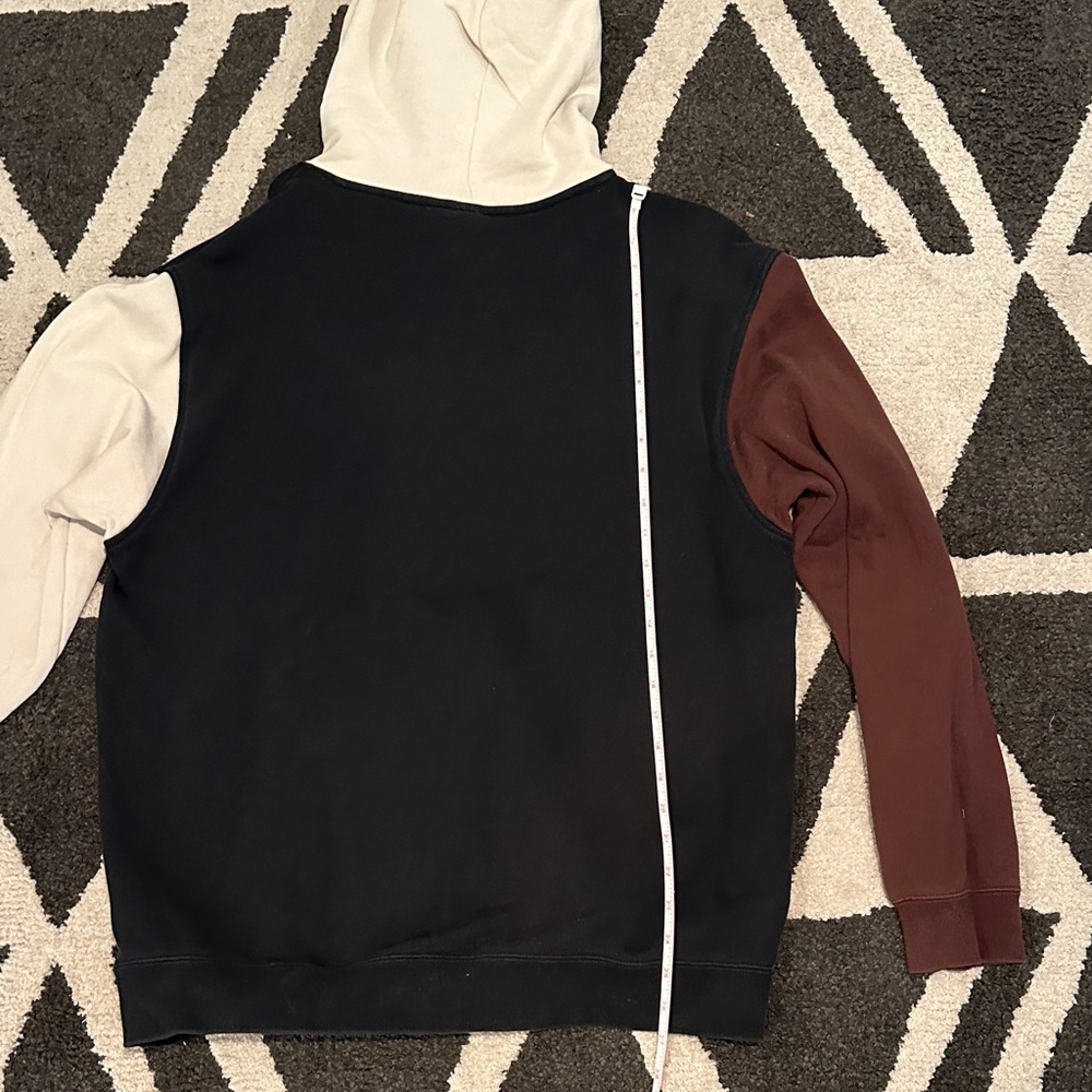 Adidas Black, Cream, and Brown Hoodie - Picture 6 of 6